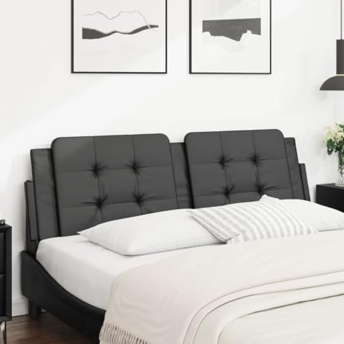 Cabeceros de Cama 135 Negro Polipiel Marca Eleganz