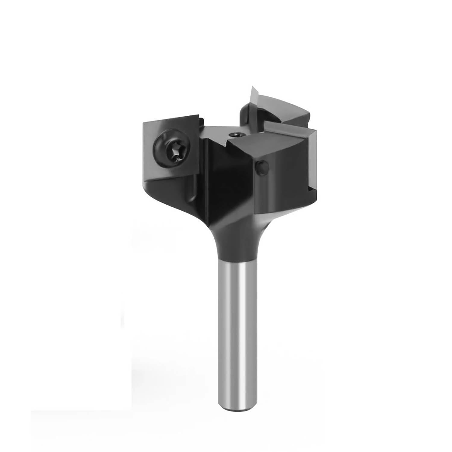 8mm 12mm 1/2mm Schaft Austauschbare Klinge Hobeln Bit Fräser Einsatz-Stil Spoilboard CNC Oberfläche Router Bits(8mmx37mm)