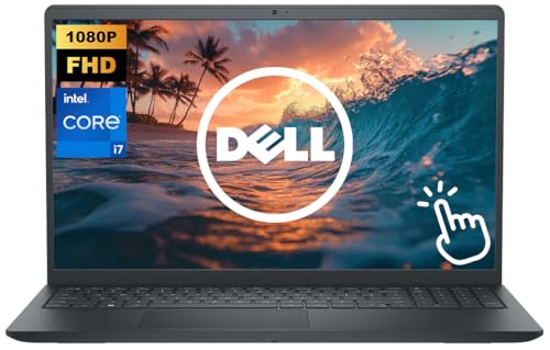 Dell �^�b�`�X�N���[�� 15.6�C���` �r�W�l�X�m�[�g�p�\�R���R���s���[�^�A12GB RAM 1TB�X�g���[�W (512GB SSD+512GB �O��)�AIntel Core i7-1355U 10�R�A�v���Z�b�T�AFHD LED�f�B�X�v���C�AWindo