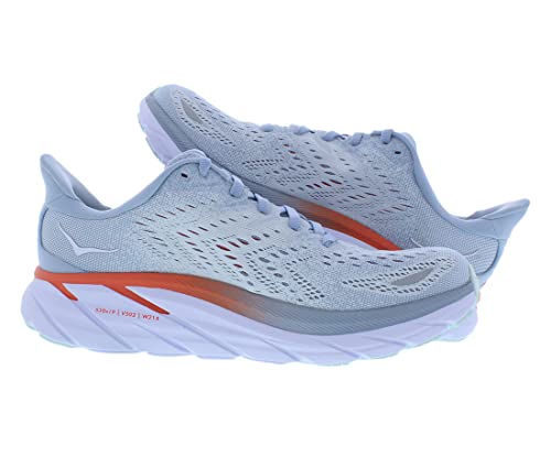 Image of HOKA Clifton 8 Womens Shoes Size 7, Color: Blue Fog /Plein Air