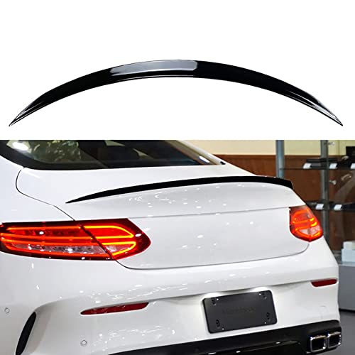 HPSHNR Alerón Trasero para Maletero de Coche, Divisor de Labios para Mercedes Benz Clase C Coupe C205 C200 C260 C300 2015-2021 AMG, alerón Trasero Cover