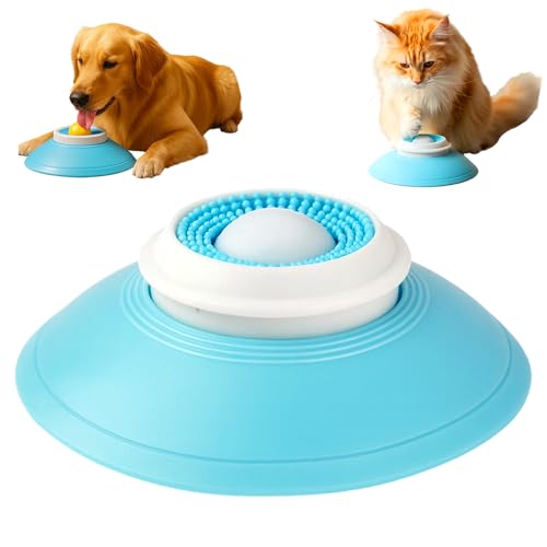 Hundelickspielzeug, Leckmatte Für Hunde, 14.5x4.5cm Schleckmatte Hund, ABS Langsame Feeder Dog Bowls...