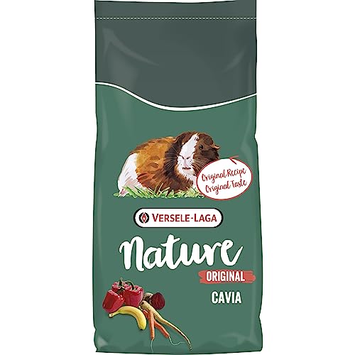 VERSELE-LAGA - Nature Original Cavia - Mélange Complet, Varié et Enrichi pour Cobayes - 9kg