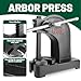 Arbor Press 2 Ton Black color, Ratchet Leverage Arbor Press with Handwheel, 8.5
