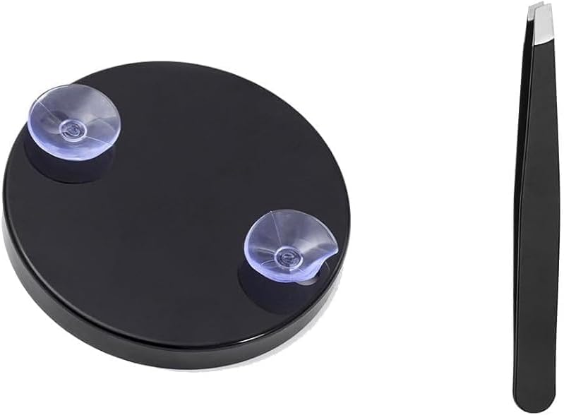 AZIEBAY 5個セット 拡大鏡 浴室用 吸盤式 円形ミラー 10X・20X・30X 倍率 メイク・シェービング用 ご安心してお選