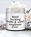 Funny Health and Safety Engineer Candle B3st F-cking Health and Safety Engineer Ever 9oz Vanilla Scented Candles Soy Wax