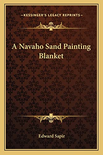 A Navaho Sand Painting Blanket