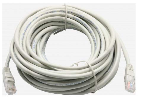 Alfais 4212 Cat5e Ethernet Patch İnternet Kablosu, Beyaz, 10 m