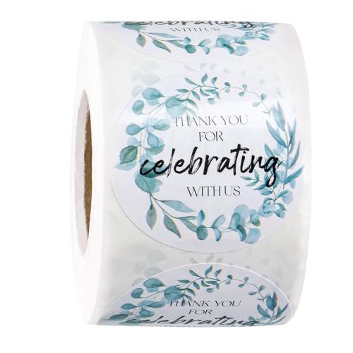Autocollants feuilles d'eucalyptus pour embellir vos emballages et colis ternes