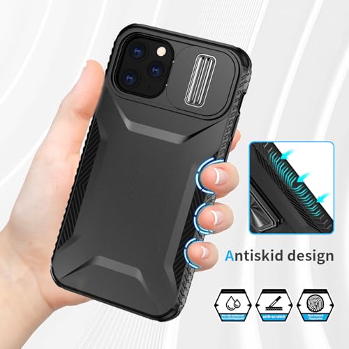Coque iPhone 11 Pro de qualité militaire robuste avec finition noire mate - 4