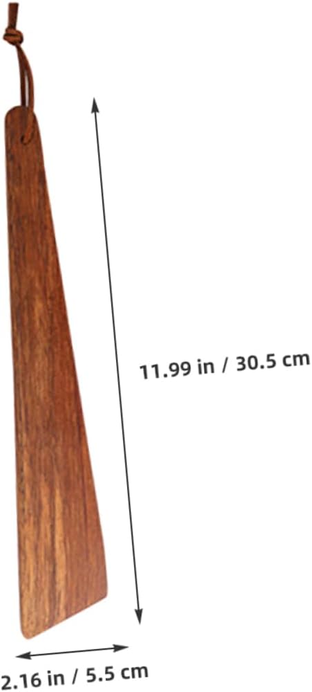 Cabilock Portable Wooden Spatula Turner for Non-Stick Cookware Heat Resistant Non-Slip Design for Camping and Cooking 12-inch Wooden Cooking Utensil