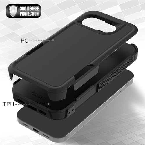 Protection Google Pixel 10a noire mate double couche renforcée - 3