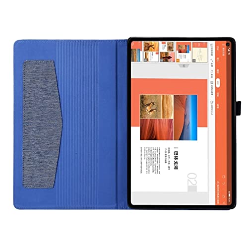 Étui de protection à rabat Oppo Realme Pad 10.4 bleu avec support