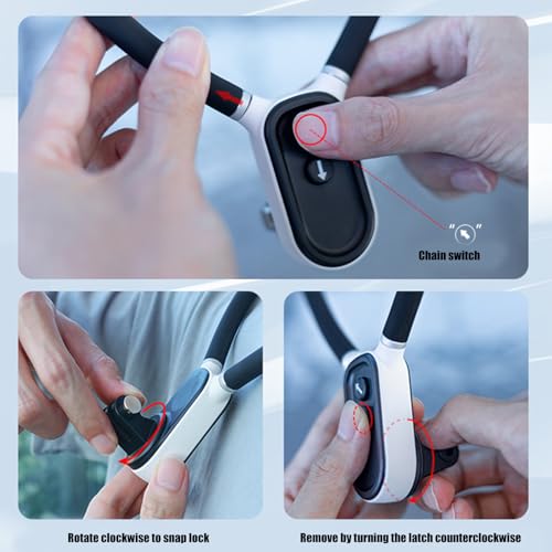 Support cou flexible caméra d'action fini les vidéos ratées - 5