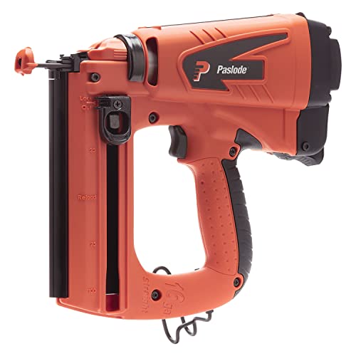 Paslode, Cordless Finish Nailer, 916000, 16 Gauge, Battery and Fuel Cell Powered, No Compressor Needed
