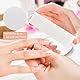 Wovte Nagelfeilen-Set, 11 Stück, 7-Wege-Block, Polierblock, mit Nagelhautzange und Schieber für abgestorbene Haut, Maniküre-Werkzeuge