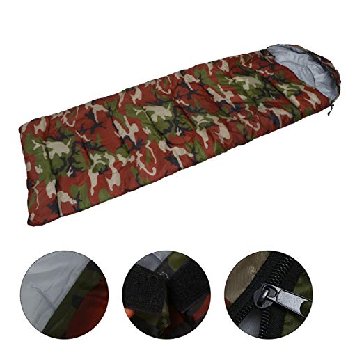 BESPORTBLE Saco de Dormir para Acampamento ao Ar Livre, Mochila, Caminhada, Viagem, Saco de Dormir c