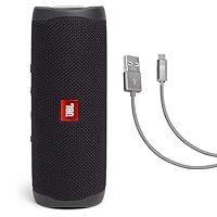 Amazon.com: JBL Flip 5 (Black) + Bundle with Case Logic