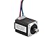 STEPPERONLINE Nema 8 Bipolar Smallest Stepper Motor 1.6Ncm/2.3oz.in 1.8deg 28mm 0.2A 4 Leads