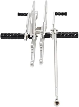 Motorcycle Foot Pedals Rests Motorcycle Rearset Footrest Footpeg Pedal CNC Aluminum Alloy Foot Peg Rearset Rear Set for YZF-R15 V3 MT15 2017-2020