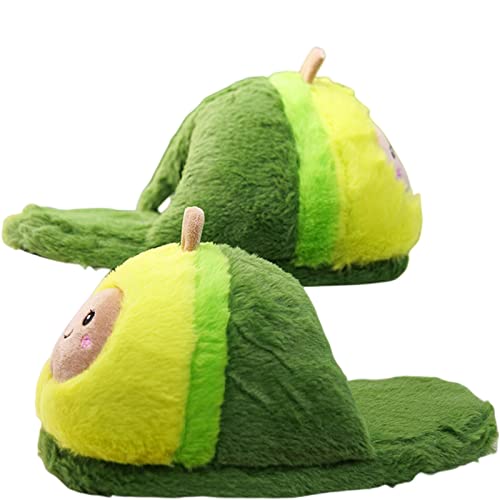 Badelatschen Damen mignons avocat coton chaud et doux