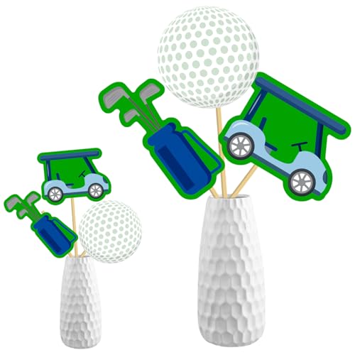 Golf Centerpiece Sticks Golf Party Decorations 20Pcs Golf Par-Tee Table