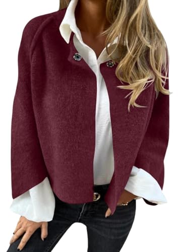 Trench coat court élégant coupe ajustée finitions boutons d'automne pour femme