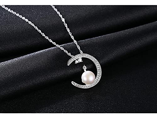Collier délicat perle et lune : le cadeau idéal pour elle