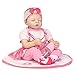 NPK collezione Bambole Neonate Dormire Ragazza 50 cm Silicone Reborn Bambole Ragazza Rosa Vestito Bambini Giocare Dormire Bambola Giocattolo