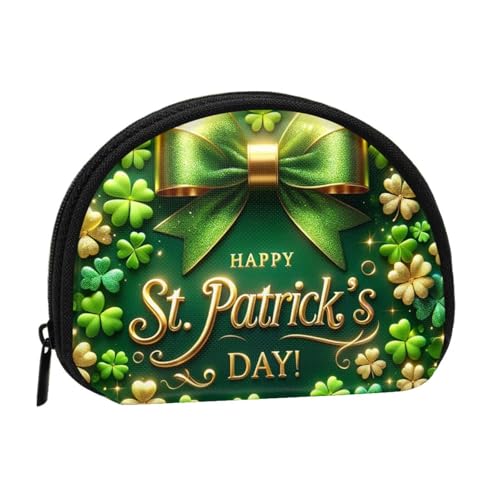 Portable Coin Purse St.Patrick'S Day-Celebration Mini Zippered Money Pouch Card Holder