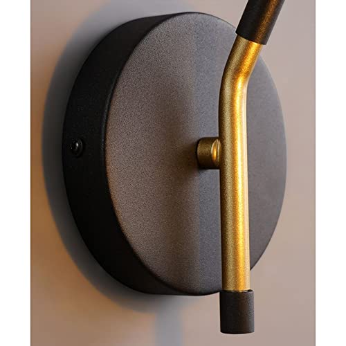 Apliques de pared interior en metal de alta calidad con acabado oro para un estilo elegante 4