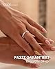 GD GOOD.designs Anti Stress Ring aus Naturstein Perlen | Elastische Mondstein Perlenringe Damen mit vergoldeter S925 Perle | Wasserfeste Anxiety Rings - Ringgröße 54-60 #4
