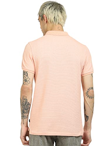 Image of JACK & JONES Solid Cotton Slim Men's T-Shirt