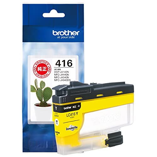 ブラザー brother 416 インクカートリッジセット 4個 黒 黄 赤 楽天市場】【即納】ブラザー 純正 インクカートリッジ LC416 4色