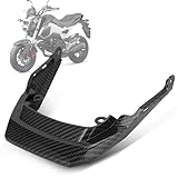 USTPO Motorcycle Taillight Tail Light Fender Decor Covers Rear Seat Fairing Mudguard Kit Protector for Grom MSX 125 Boom Vader 125 BD 125 Grom Clone Carbon Fibre