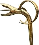 Serpent Carnyx Celtic War Horn Replik - Voll spielbare Mittelalterliche Messing Kampftrompete