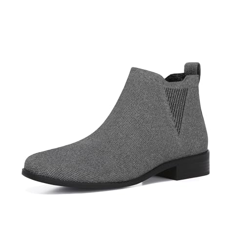 Womens Chelsea Boots Women's Sock Booties Low Heel...