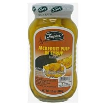 Tropics Jackfruit Pulp in Syrup, Langka, 12 oz 340 g