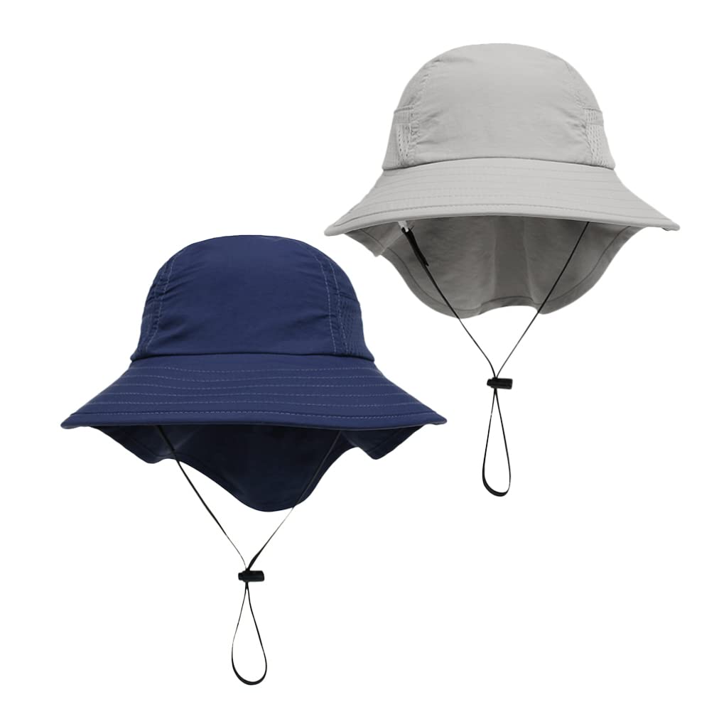 Toddmomy 2pezzi Cappello Secchiello per e Traspirante Protezione per e attività all Colori e
