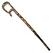 Stoneage Arts Global African Wood Decorative Walking Stick (Hand Made in Kenya) (Giraffe)