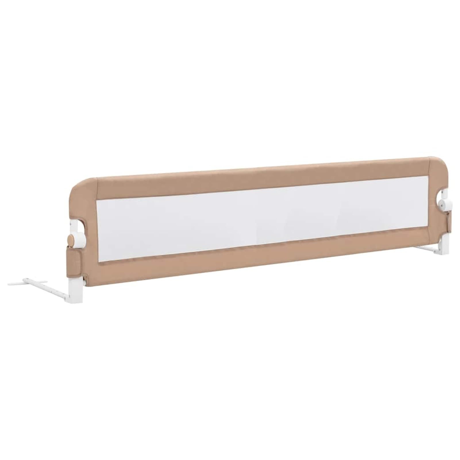 Gecheer Bettlaken 60 x 120 cm, Spannbettlaken für Babys, 60 x 120 cm, Barriere für Kinderbett, Taupe, 180 x 42 cm, Polyester