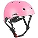 Casco para niños y niñas Casco cómodo Ajustable de Seguridad para patineta, patineta, Bicicleta (3-8 años) (Pink, m(8-13years Old))