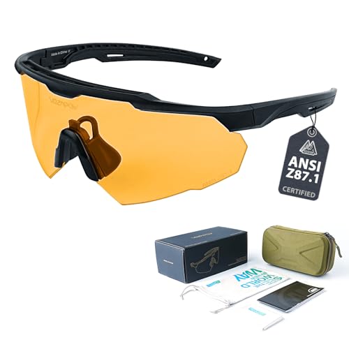 Image of Shooting Glasses Anti Fog with High Definition Lenses, ANSI Z87+ Certified Tactical Safety Glasses for Men Women