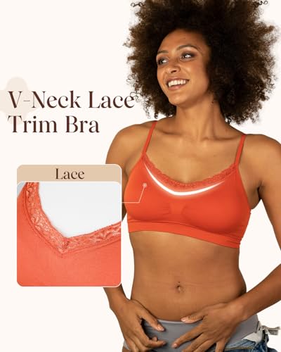 Image of Coobie Lace V-Neck Bra for Women