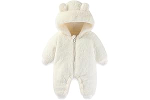 Adorable Bear Fleece Snowsuit: A Winter Essential for Your Precious Newborn