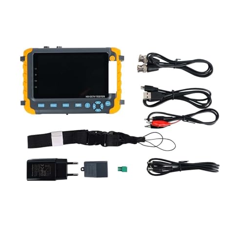 Monitor de cámara portátil IV8W para probar sistemas CCTV sin usar corriente externa 6