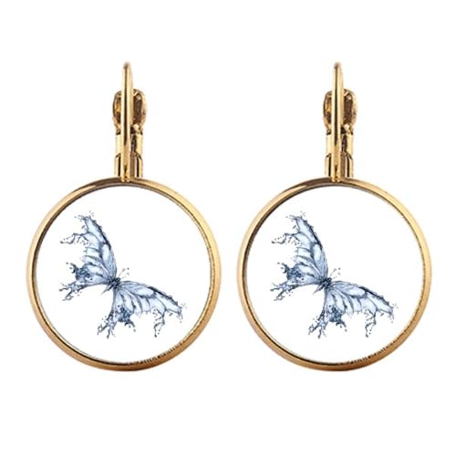 Boucles d'oreilles clip Art déco d'exception dorées à l'or fin élégance vintage