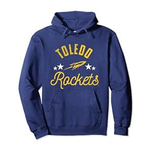 University of Toledo Rockets Logo Pullover Hoodie