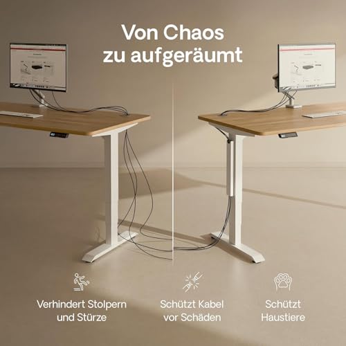 Cache-fils pour bureau et tables pour harmoniser votre coin informatique - 8