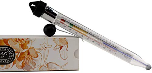 Thermometer For Candle Making - Candle Thermometer With Clip And Easy-To-Read Temperature Zones For Diy Candle Making #TOP2